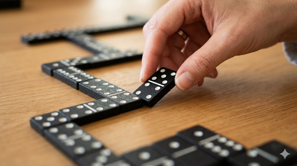 Domino spel