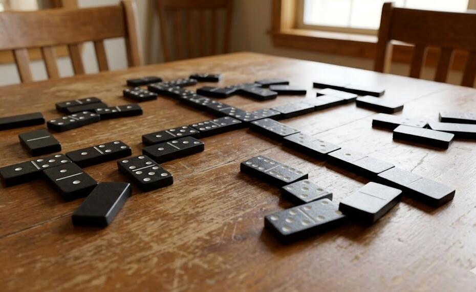 Domino spel