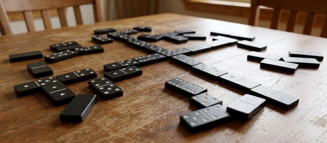 Domino spel