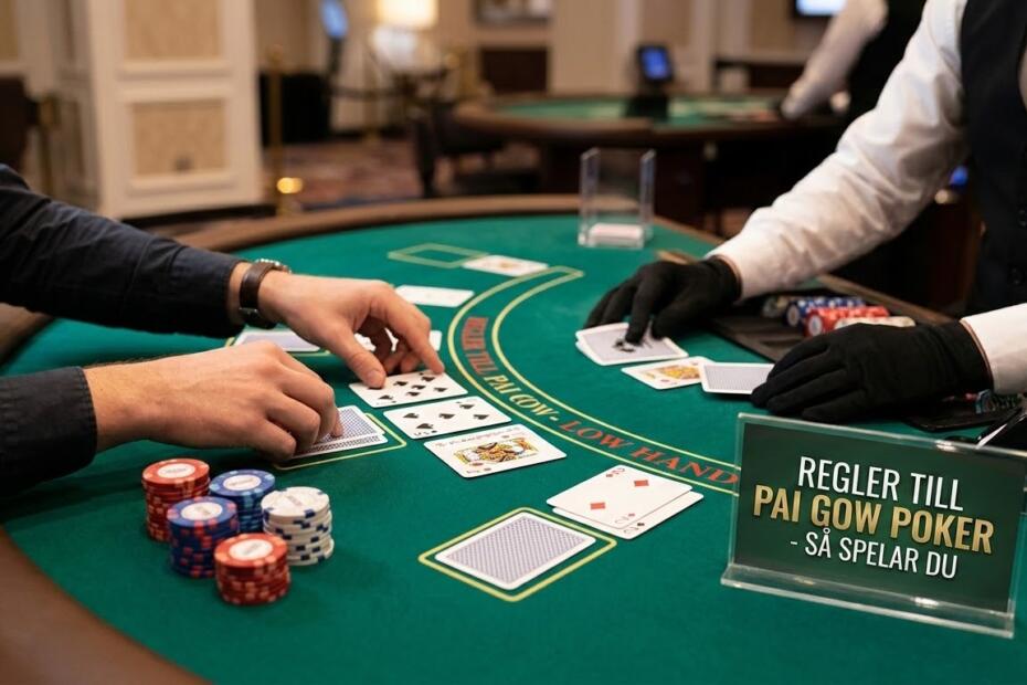 Regler till Pai Gow Poker - så spelar du